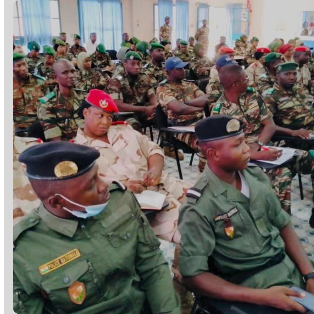 🚀 Lancement de l’atelier de renforcement des capacités des forces de défense et de sécurité à l’école de la Gendarmerie Nationale 👮‍♂️💪